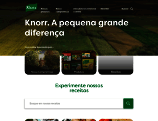 knorr.com.br screenshot
