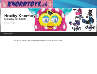 knorrtoys.sk screenshot