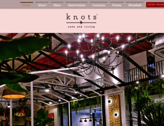 knotscafeandliving.com screenshot