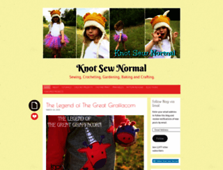 knotsewnormal.wordpress.com screenshot