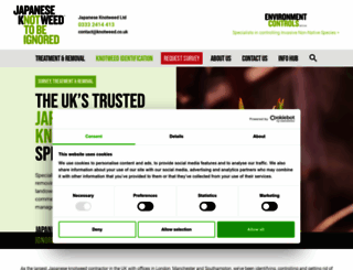 knotweed.co.uk screenshot