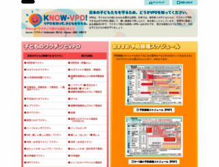 know-vpd.jp screenshot