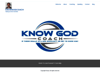 knowgodcoach.blogspot.com screenshot