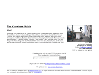 knowhere.com screenshot