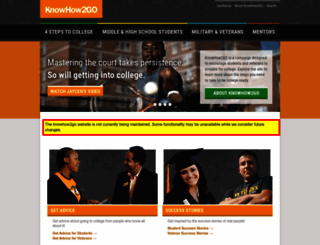 knowhow2go.org screenshot
