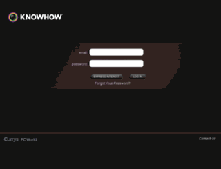 knowhowsalesportal.co.uk screenshot