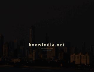 knowindia.net screenshot