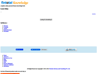 knowledge.fintotal.com screenshot