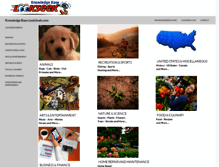 knowledgebase.lookseek.com screenshot