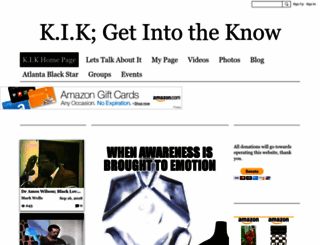 knowledgeisking.ning.com screenshot