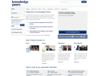 knowledgepeers.com screenshot
