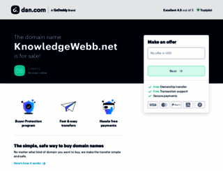knowledgewebb.net screenshot