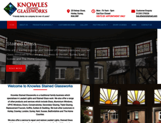 knowlesstainedglassworks.co.uk screenshot