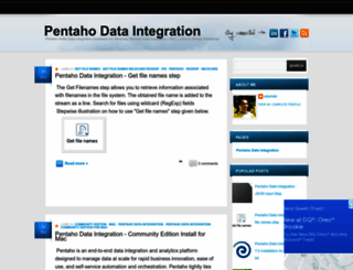 knowpentaho.com screenshot