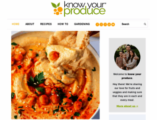 knowyourproduce.com screenshot