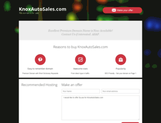 knoxautosales.com screenshot