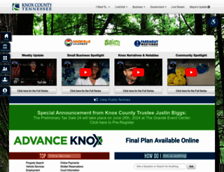 knoxcounty.org screenshot