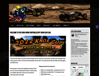 knoxrcclub.com screenshot