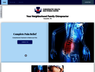 knoxvillechiropracticcenter.com screenshot