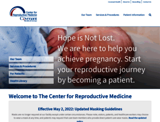 knoxvillefertility.com screenshot