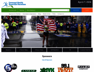 knoxvillemarathon.com screenshot