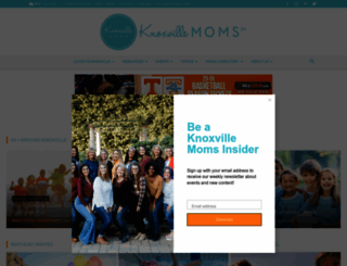 knoxvillemoms.com screenshot