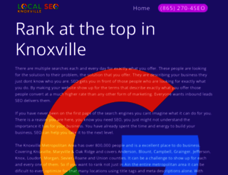knoxvilletnseo.com screenshot