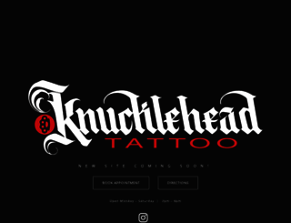 knuckleheadtattoo.com screenshot