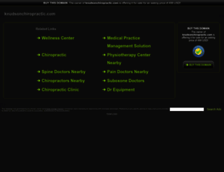 knudsonchiropractic.com screenshot