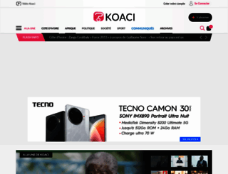 koaci.com screenshot