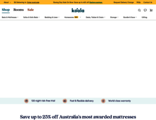 koala-mattress.myshopify.com screenshot
