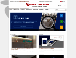 koalacomponents.com screenshot