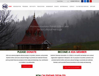 koausa.org screenshot