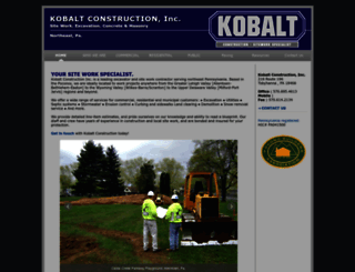 kobaltconstruction.com screenshot