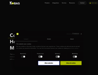 kobas.co.uk screenshot
