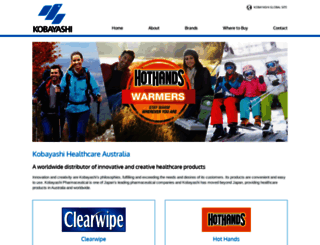 kobayashihealthcare.com.au screenshot