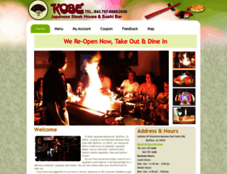 kobebluffton.com screenshot