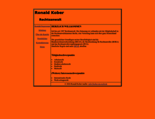 kober-im-recht.de screenshot