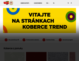 koberce-trend.sk screenshot