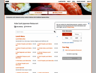 kobesushi.netwaiter.com screenshot