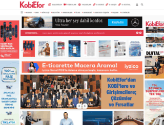 kobiefor.com.tr screenshot