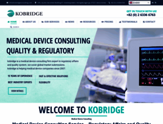 kobridgeconsulting.com screenshot