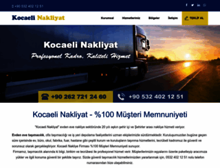 kocaelinakliyat.com.tr screenshot