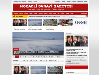 kocaelisanayigazetesi.com screenshot