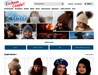 kochamczapki.pl screenshot