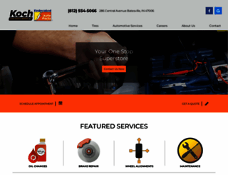 kochautoparts.com screenshot