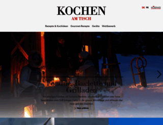 kochenamtisch.ch screenshot