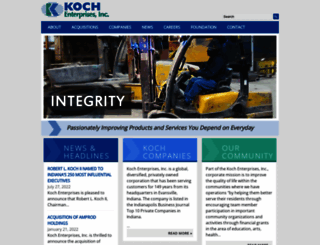 kochenterprises.com screenshot