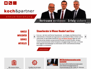 kochundpartner.at screenshot