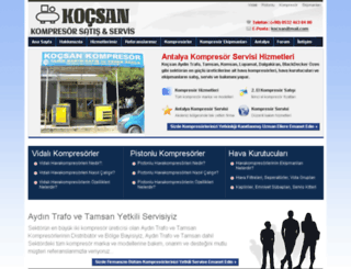 kocsankompresor.com.tr screenshot